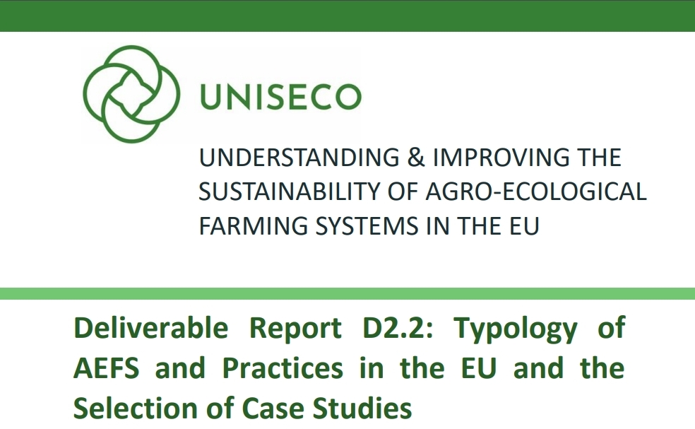 D2.2 - Typology of AEFS and Practices in the EU and the Selection of Case Studies published