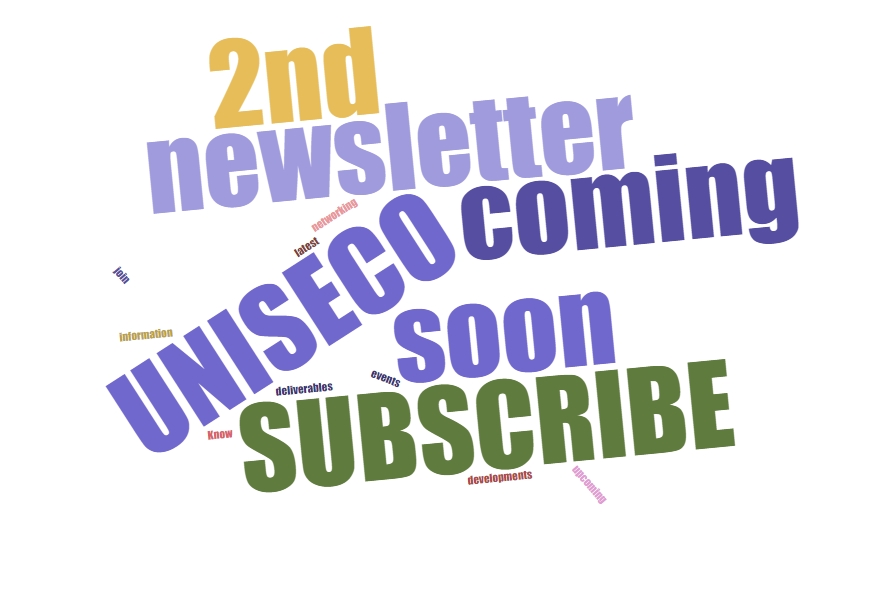 2nd UNISECO newsletter is out soon - subscribe to our newsletter