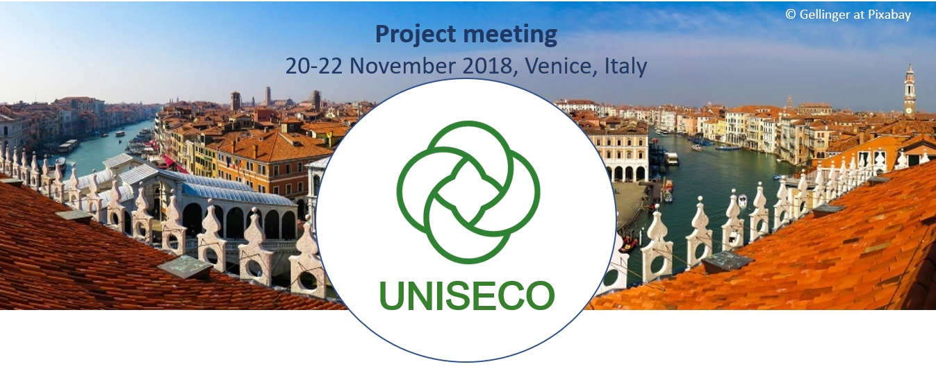 UNISECO Project meeting in Venice