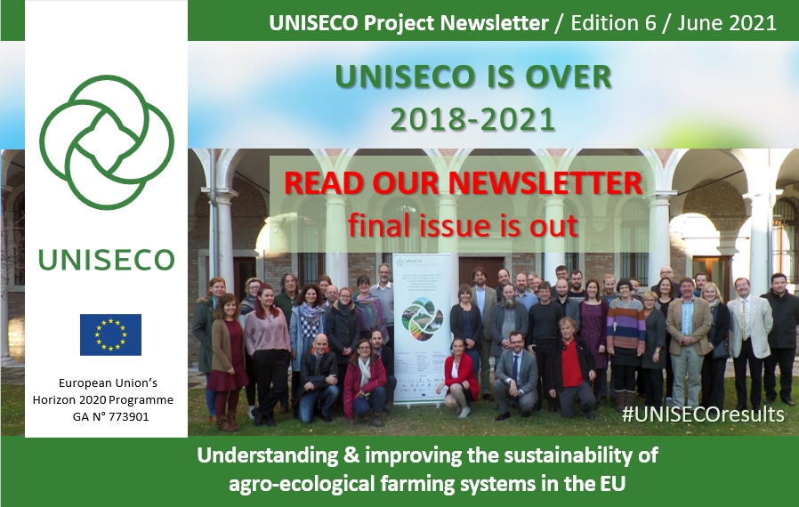 FINAL ISSUE OF UNISECO NEWSLETTER IS OUT