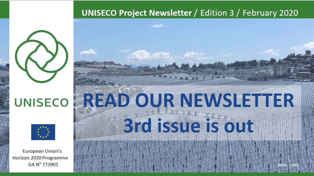 UNISECO 3rd NEWSLETTER IS OUT