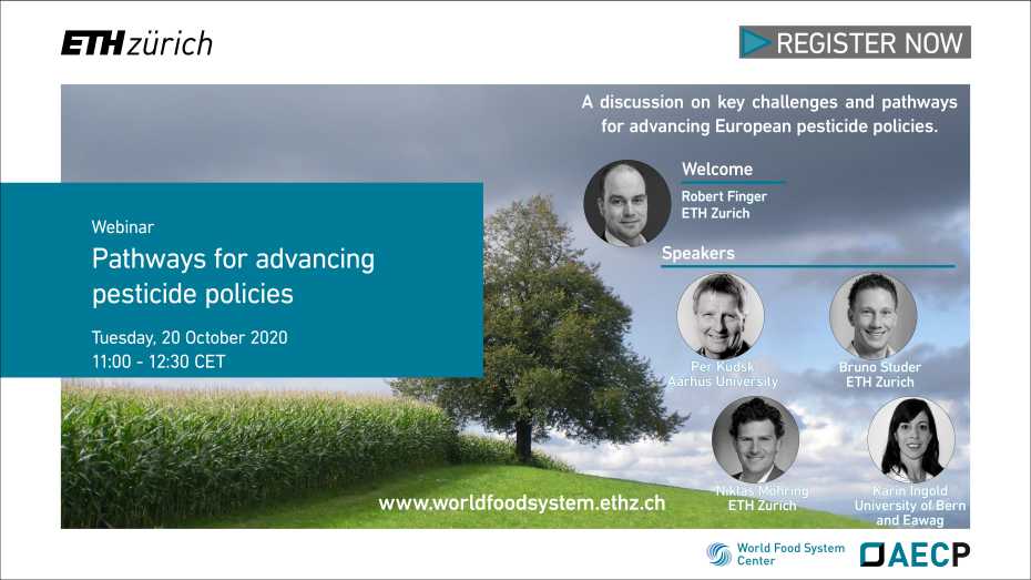 Public Webinar on ‘Pathways for advancing pesticide policies’, 20 October 2020